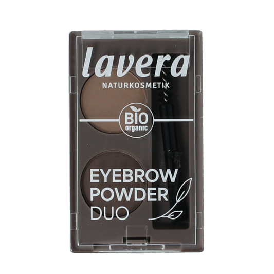Lavera Eyebrow powder duo bio 1 Stuks