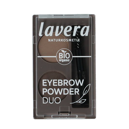 Lavera Eyebrow powder duo bio 1.00 Stuks