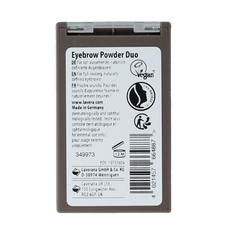 Lavera Eyebrow powder duo bio 1.00 Stuks