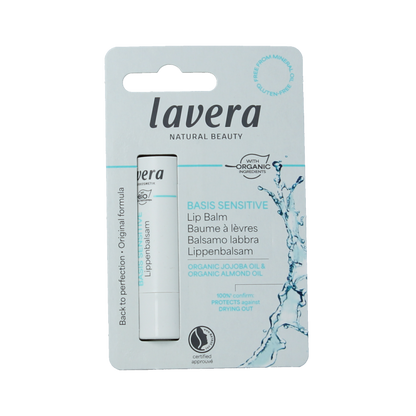Lavera Basis sensitive lip balm 4.5 Gram