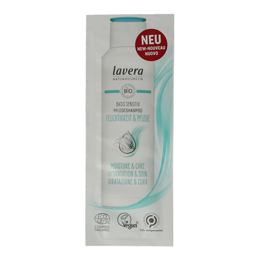 Lavera Basis Sensitive shampoo moisture & care sample 50 Stuks