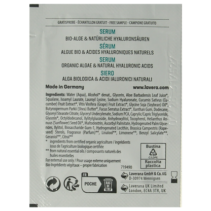 Lavera Serum hydro refresh sample 100.00 Stuks