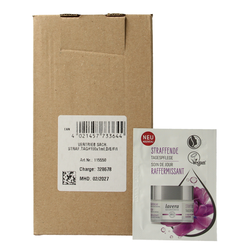 Lavera Sample firming daycream bio 100 Stuks