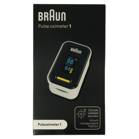 Braun Pulse oximeter 1 Stuks