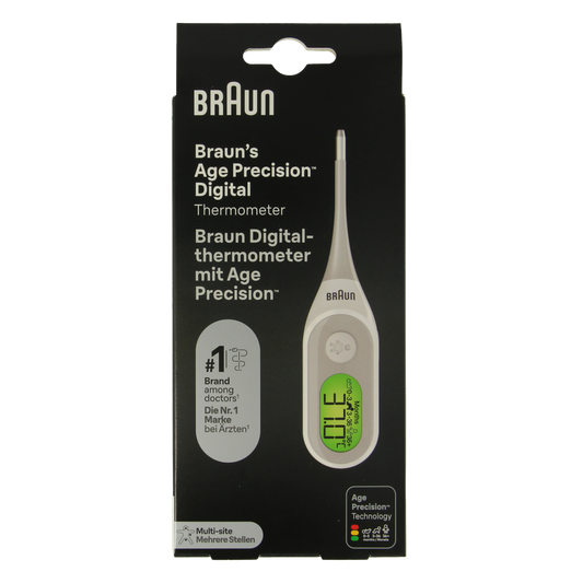 Braun Thermometer digitaal PRT2000 1.00 Stuks