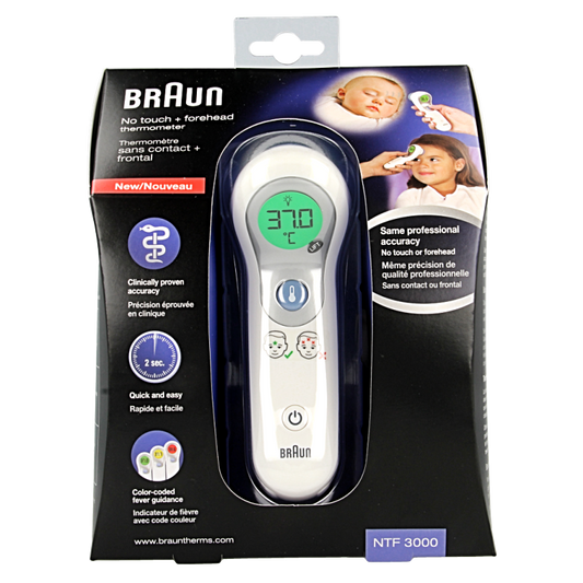 Braun Voorhoofdthermometer NTF3000 1 Stuks