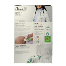 Braun Oorthermometer 1R  1 Stuks