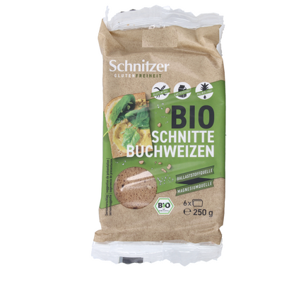 Schnitzer Boekweitbrood glutenvrij bio 250.00 Gram