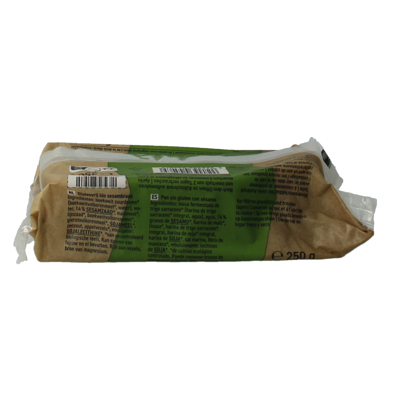 Schnitzer Sesambrood glutenvrij bio 250 Gram