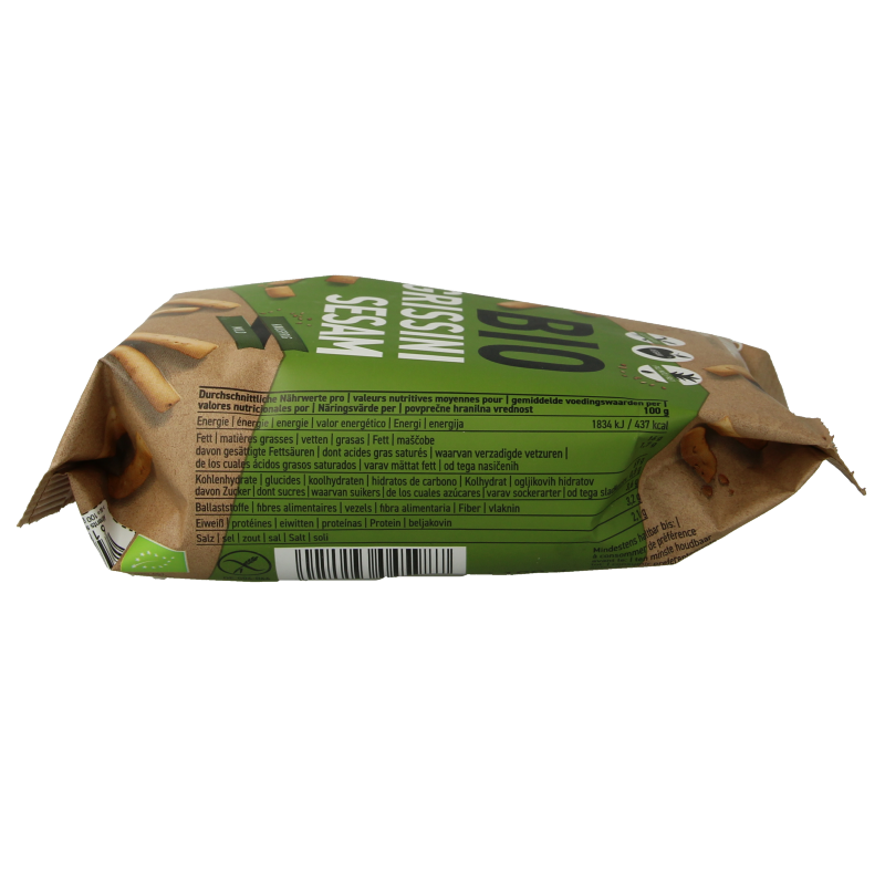 Schnitzer Grissini sesam glutenvrij bio 100 Gram