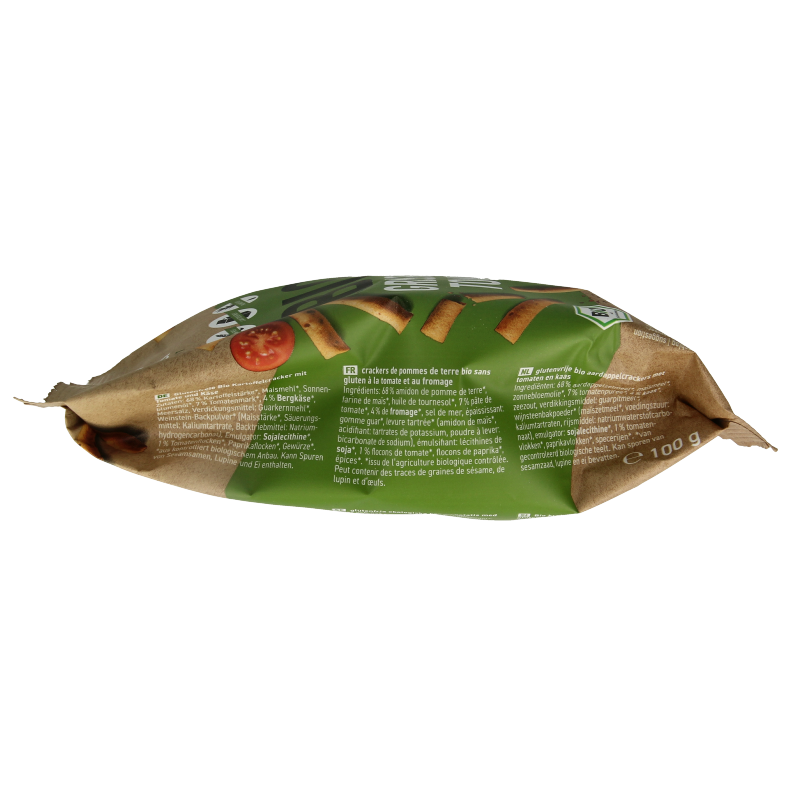 Schnitzer Grissini tomate glutenvrij bio 100 Gram