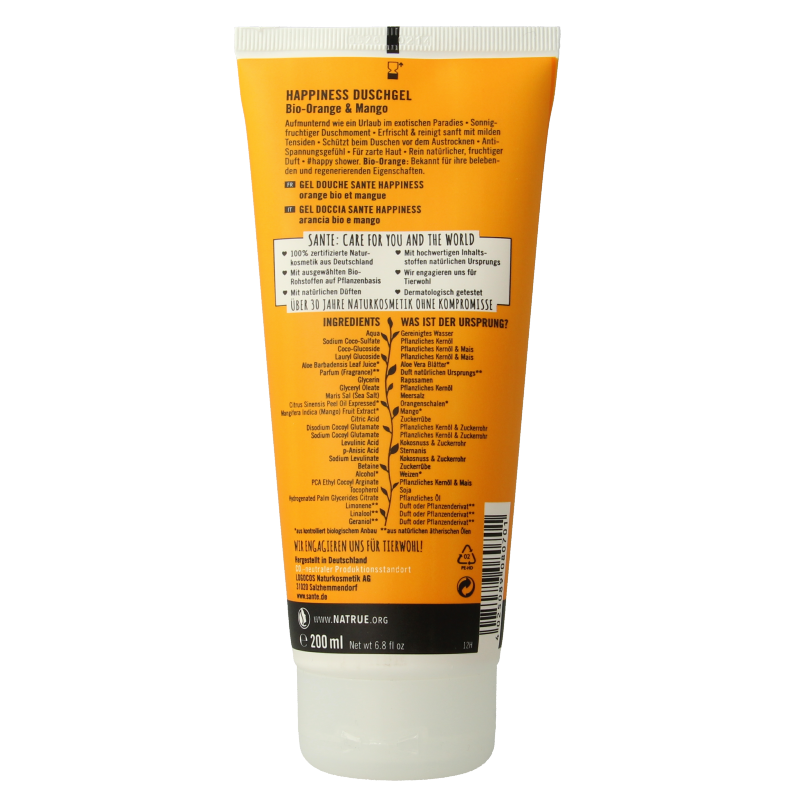Sante Happiness showergel 200 Milliliter