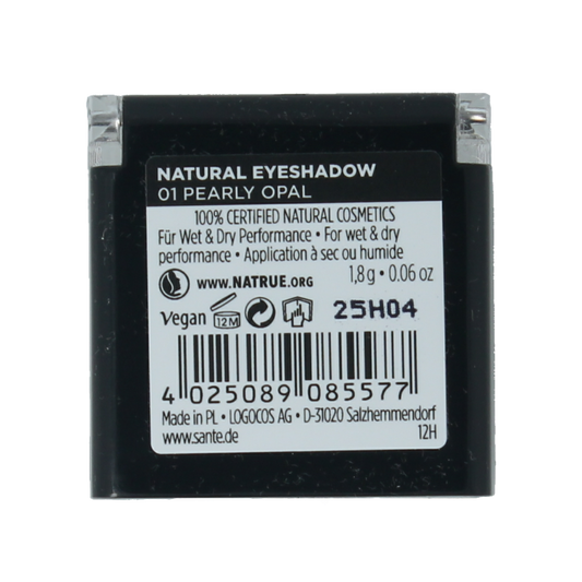 Sante Eyeshadow naturel 01 pearly opal 1.8 Gram