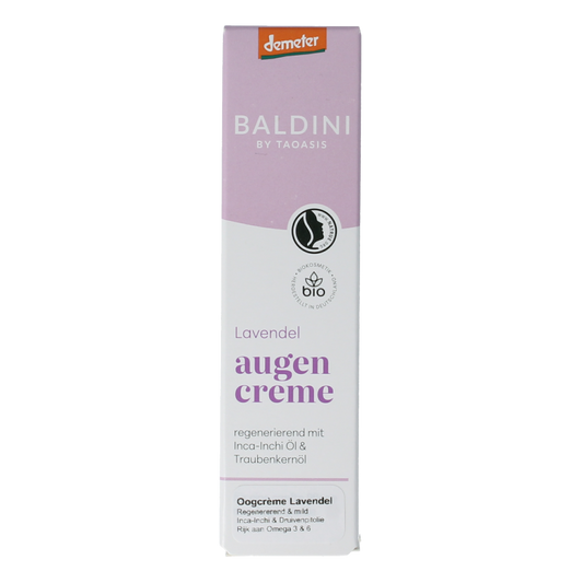 Baldini Oogcreme lavendel regenererend demeter 15 Milliliter