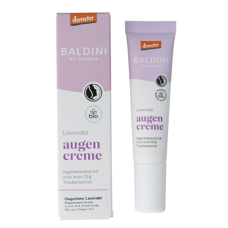 Baldini Oogcreme lavendel regenererend demeter 15 Milliliter