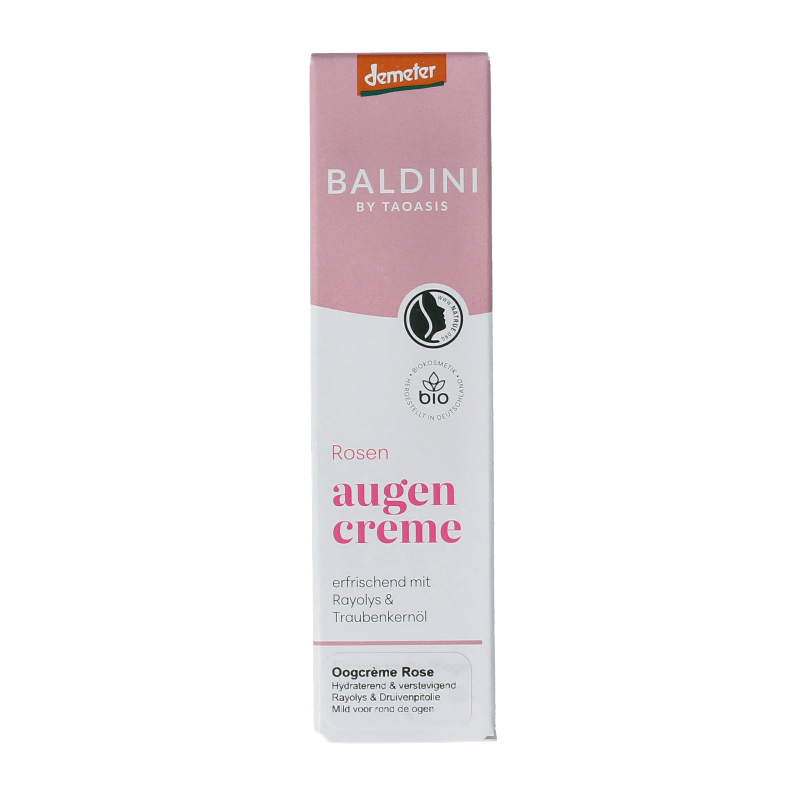 Baldini Oogcreme regenererend rose demeter 15 Milliliter