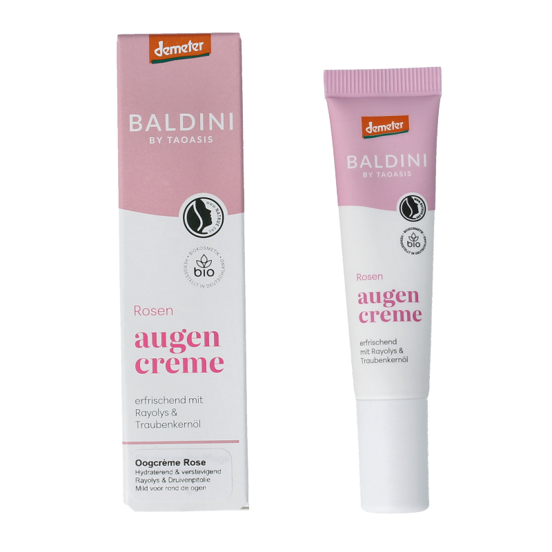 Baldini Oogcreme regenererend rose demeter 15 Milliliter