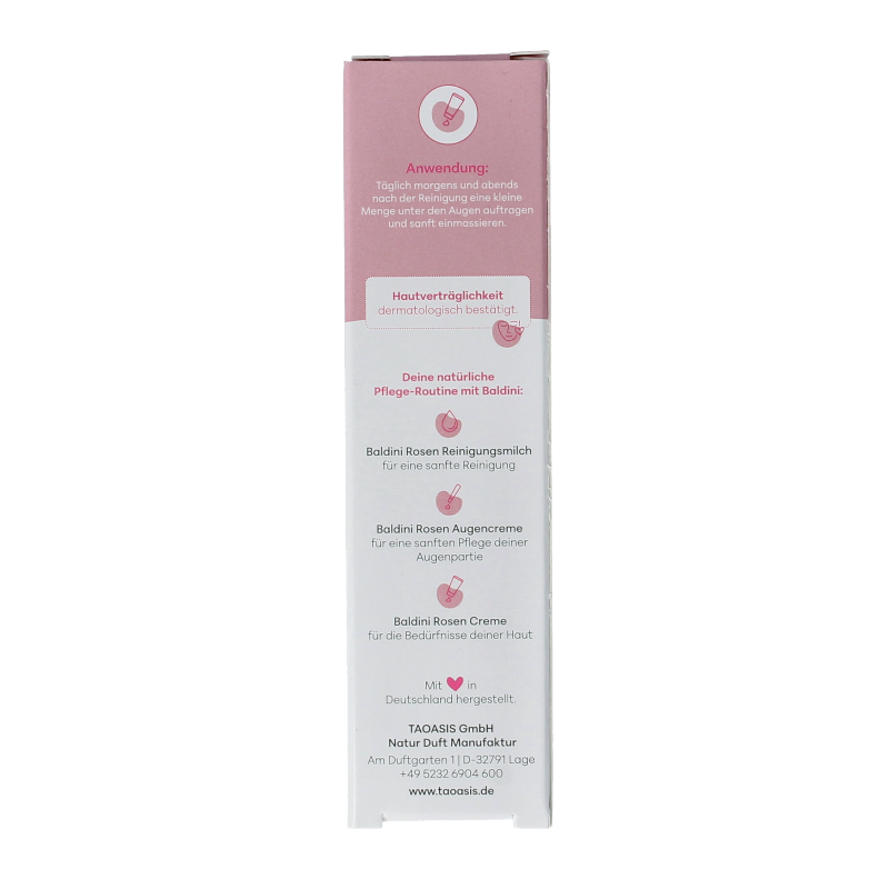 Baldini Oogcreme regenererend rose demeter 15 Milliliter