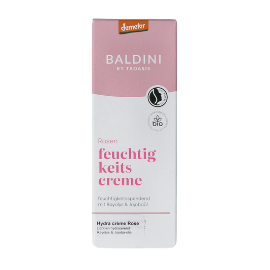 Baldini Lichte creme hydraterend rose demeter 50 Milliliter