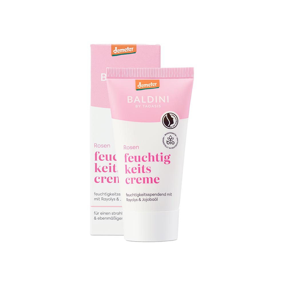 Baldini Lichte creme hydraterend rose demeter 50 Milliliter