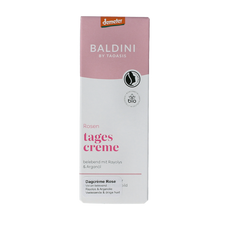 Baldini Dagcreme rijk rose demeter 50.00 Milliliter