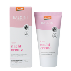 Baldini Nachtcreme rijk rose demeter 50 Milliliter