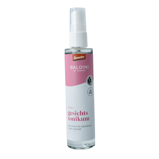Baldini Gezichtstonic rose hydrolaat demeter 50 Milliliter