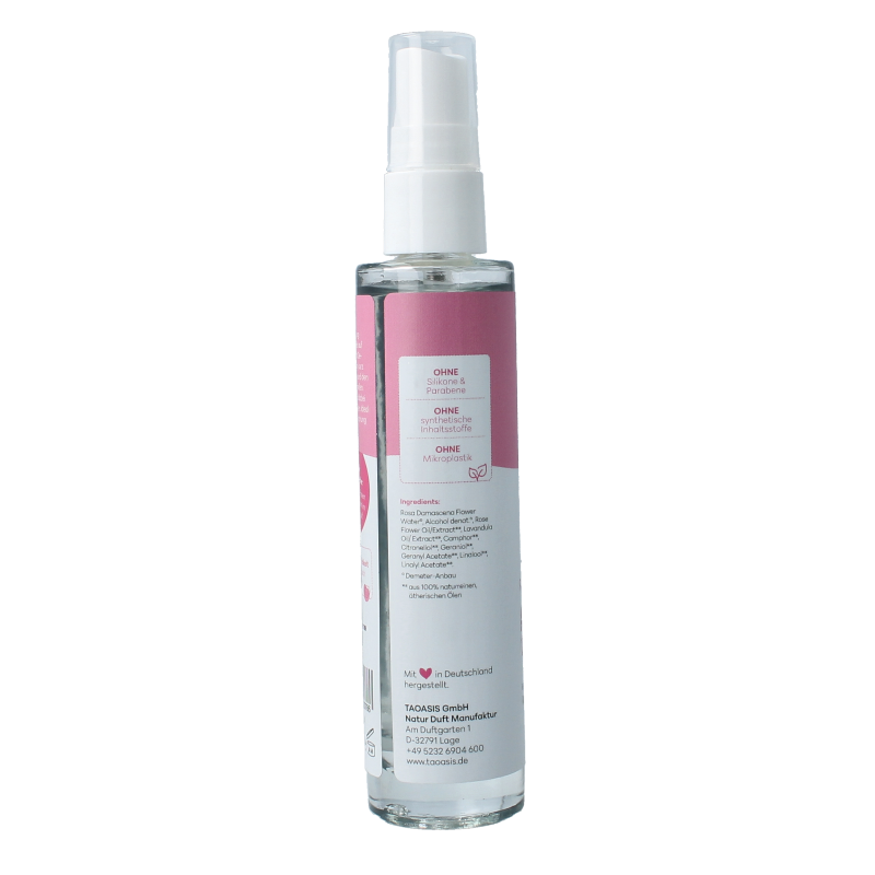 Baldini Gezichtstonic rose hydrolaat demeter 50 Milliliter
