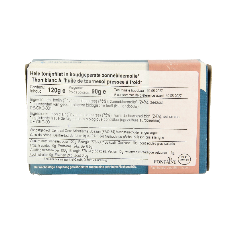Fontaine Tonijn 120 Gram