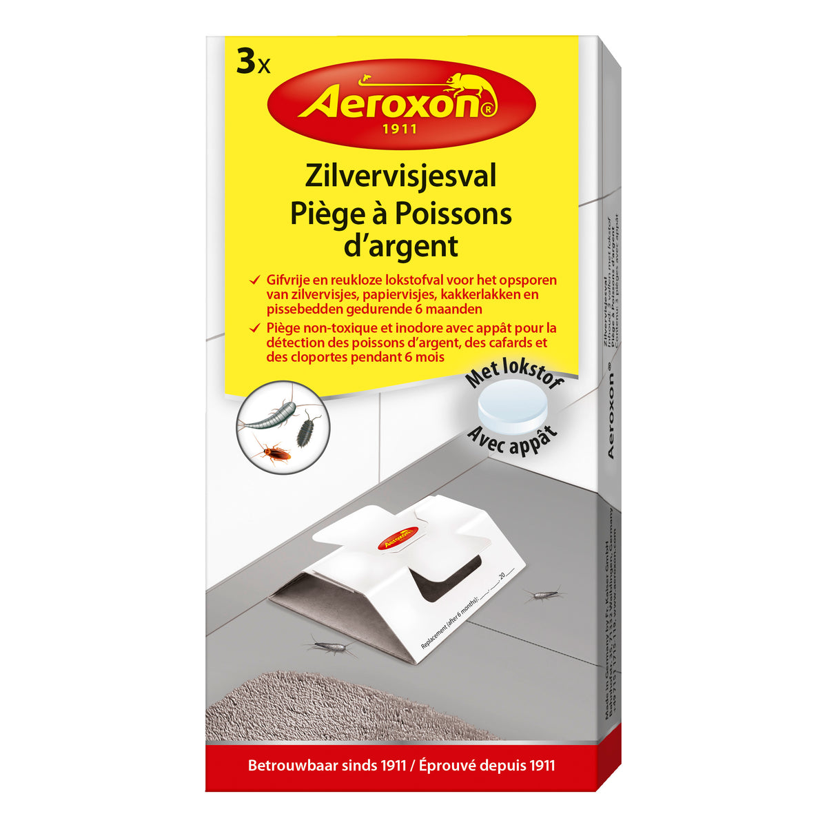 Aeroxon Zilvervisjesval 3.00 Stuks
