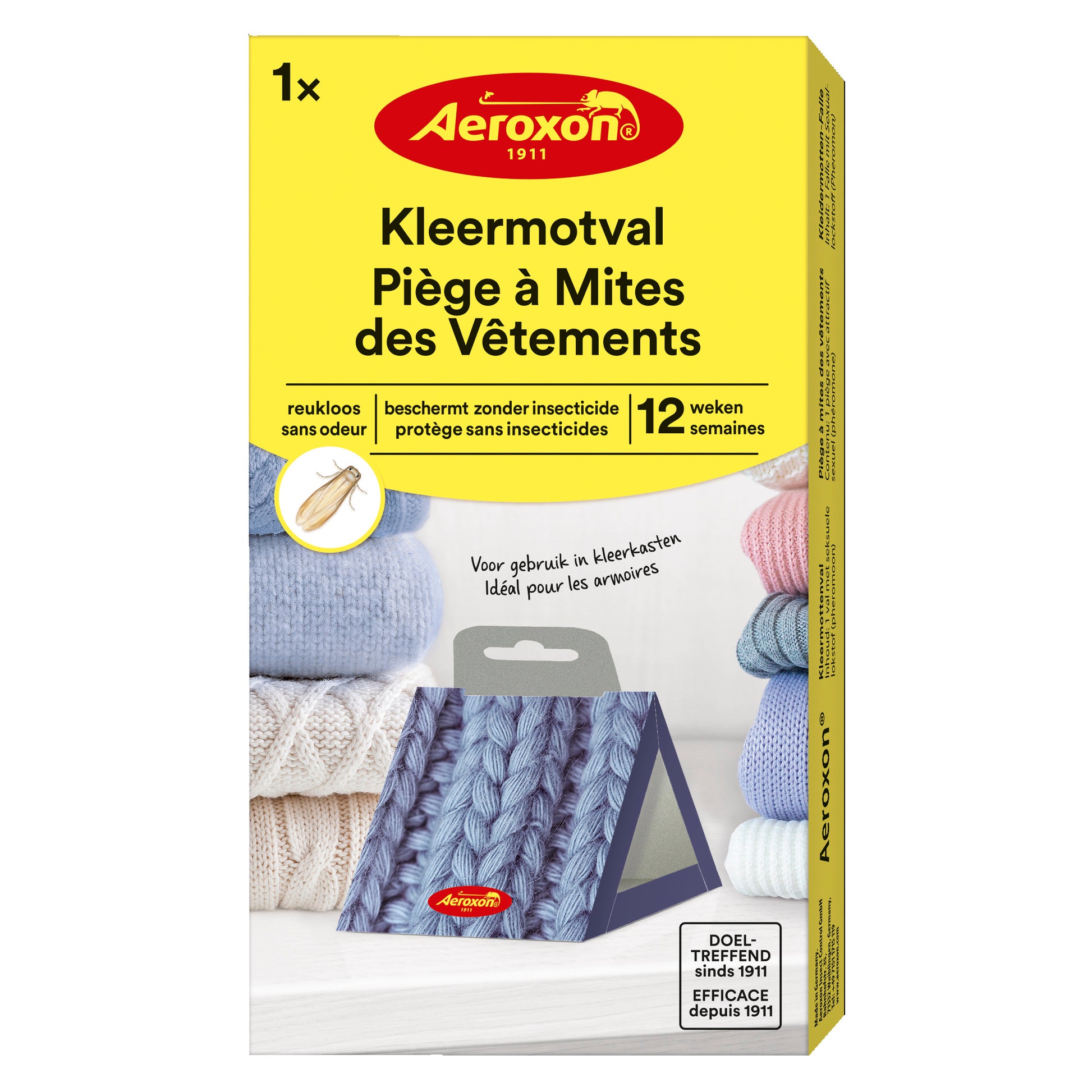 Aeroxon Kleermottenval 1.00 Stuks