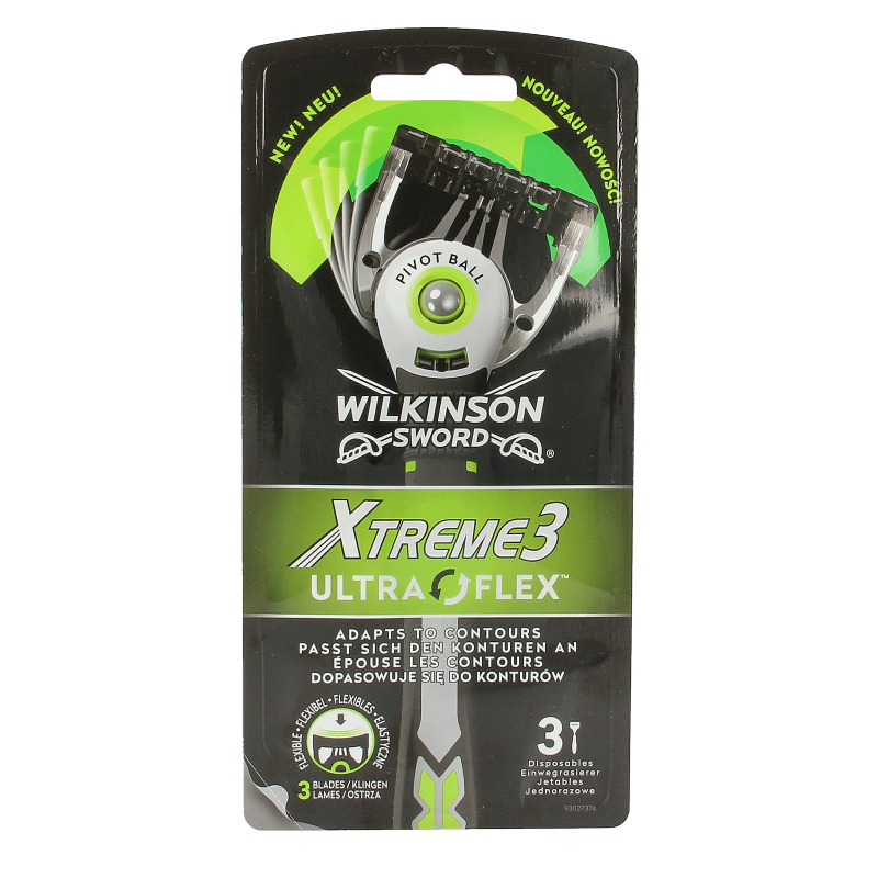 Wilkinson Extreme3 ultraflex mesjes  3 Stuks