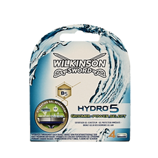 Wilkinson Hydro 5 groomer power select mesjes  4 Stuks