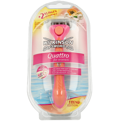 Wilkinson Quattro woman coral razor 1 Stuks