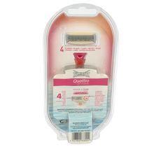 Wilkinson Quattro woman coral razor 1 Stuks