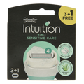 Wilkinson Intuition sensitive care navulmesjes 4 Stuks