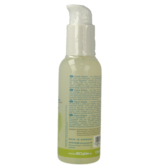 Bioglide Glijmiddel en massageolie 125.00 Milliliter