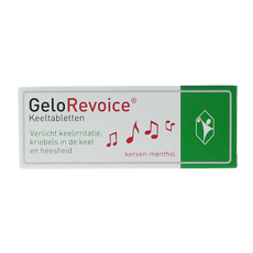 Gelorevoice Keeltabletten kersen - menthol 10 Tabletten