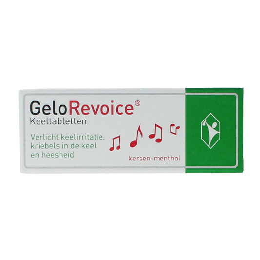 Gelorevoice Keeltabletten kersen - menthol 10 Tabletten