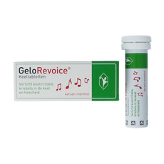 Gelorevoice Keeltabletten kersen - menthol 10 Tabletten
