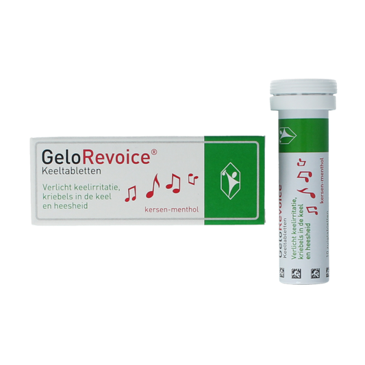 Gelorevoice Keeltabletten kersen - menthol 10 Tabletten
