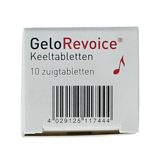 Gelorevoice Keeltabletten kersen - menthol 10 Tabletten