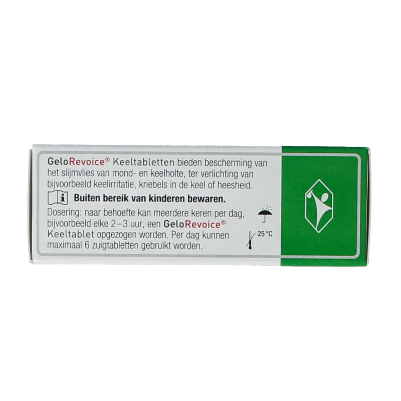 Gelorevoice Keeltabletten kersen - menthol 10 Tabletten