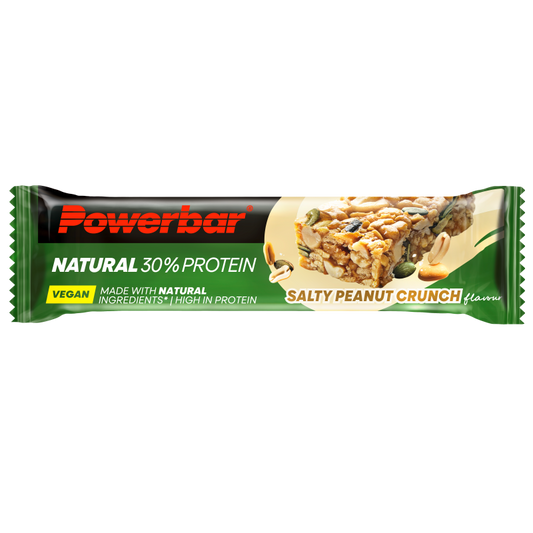 Powerbar Natural 30% protein bar salty peanut crunch 40.00 Gram
