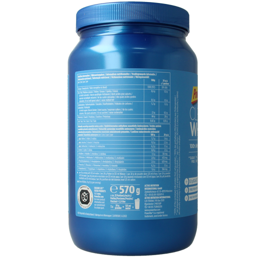 Powerbar Protein clean whey vanilla 570 Gram