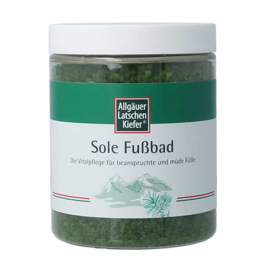 Allgauer Latshen Kiefer Mineralen voetbad allgasan 350 Gram