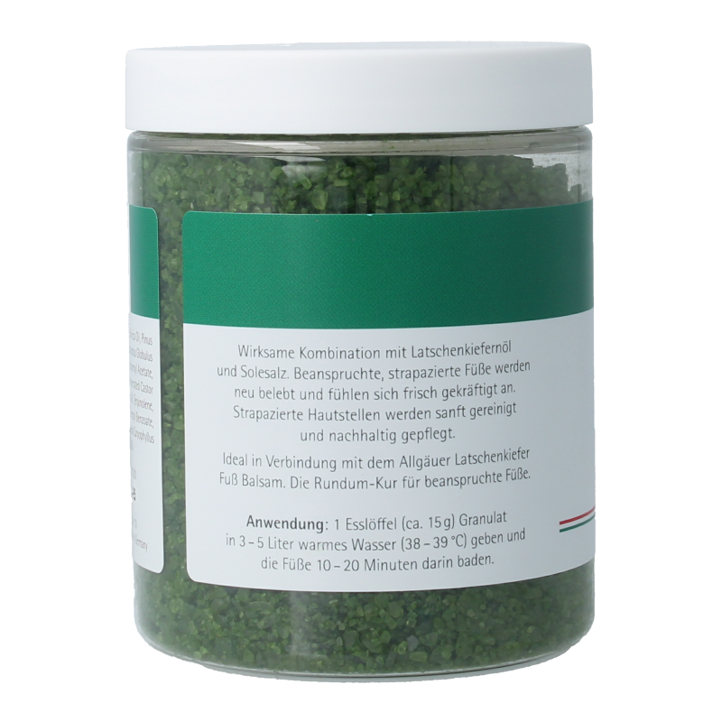 Allgauer Latshen Kiefer Mineralen voetbad allgasan 350 Gram