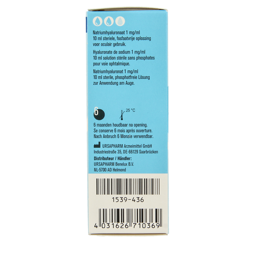 Hylo Comod oogdruppels 10.00 Milliliter
