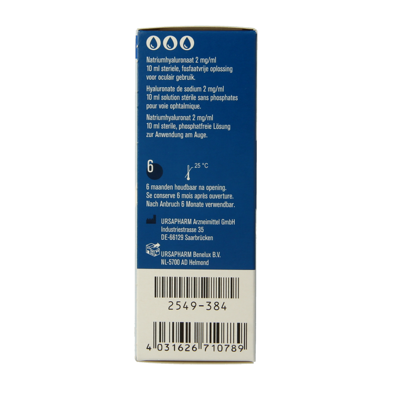 Hylo Hylo-gel Oogdruppels 10 Milliliter