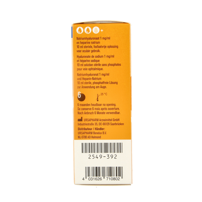 Ursapharm Hylo parin oogdruppels 10.00 Milliliter